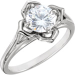 Floral Engagement Rings