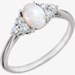 Opal Engagement Rings