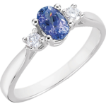 tanzanite engagement ring