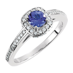 tanzanite engagement ring