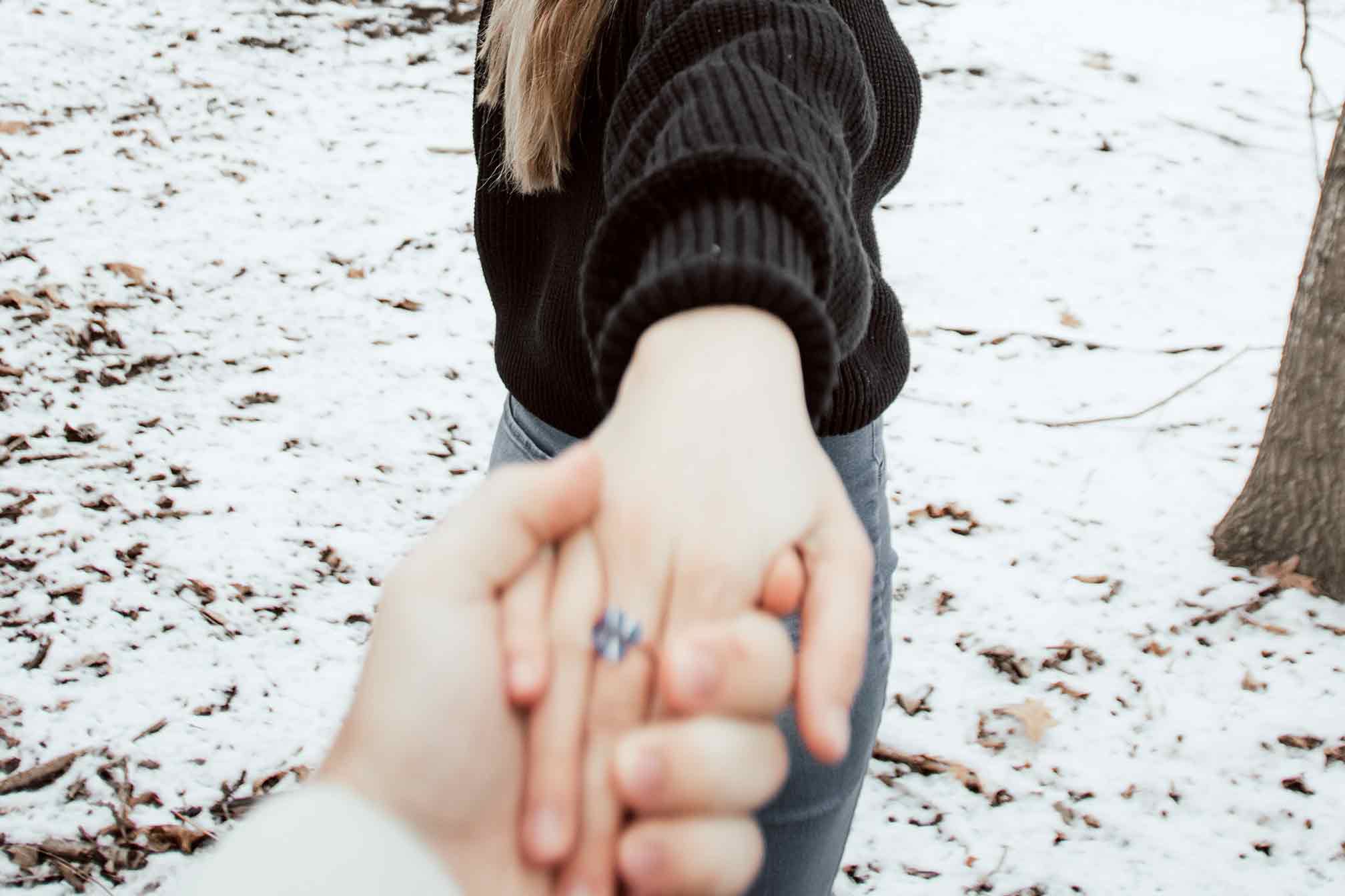 Woman wearing fashion jewelry helps identify her engagement ring style
