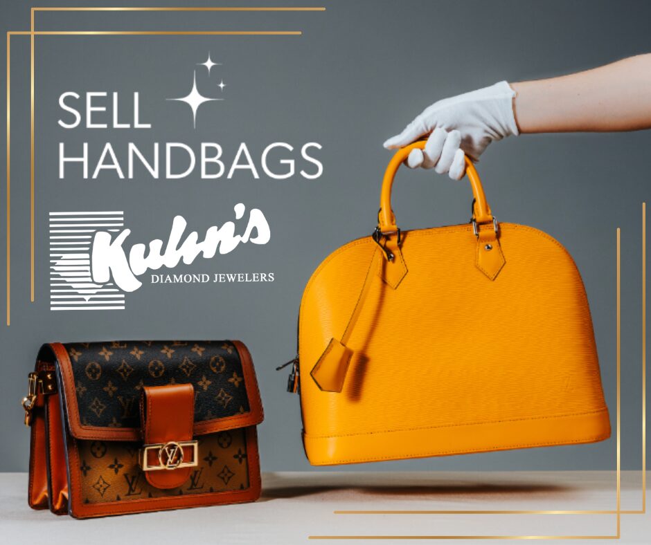 Luxury handbags accepted at the buying event